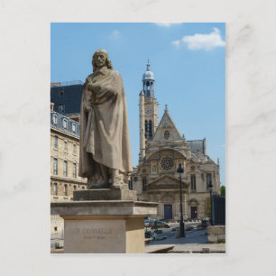 Pierre Corneille & Saint-etienne-du-mont kerk Briefkaart