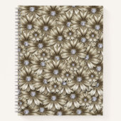 Pierre de Carnet Diamond Fleurs (Devant)