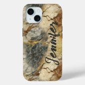 Pierre de marbre 15 iPhone / coque ipad (Verso)