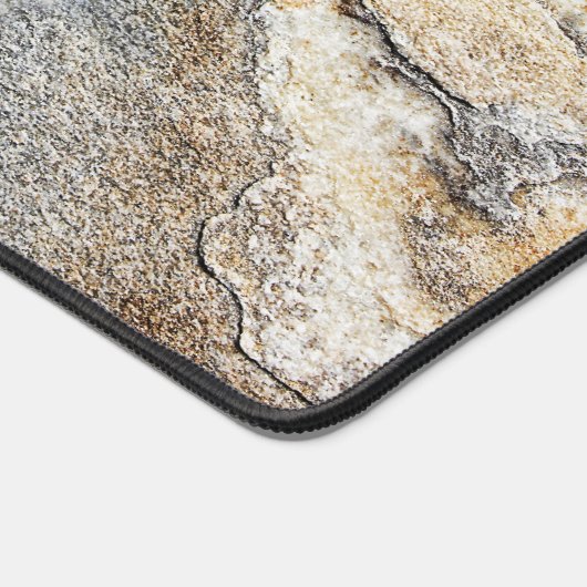 Pierre de marbre colorée fracturée (Coin)