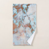 Pierre De Marbre Gris Et Bleu Clair (Serviette à main)