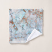 Pierre De Marbre Gris Et Bleu Clair (Gant de toilette)