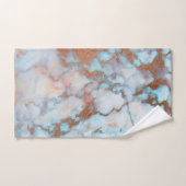 Pierre De Marbre Gris Et Bleu Clair (Serviette à main)