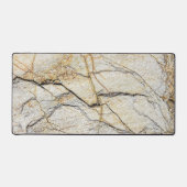 Pierre de marbre texturée marron et noire (Recto)