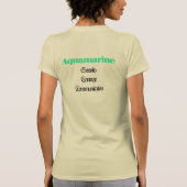 Pierre de naissance de l'Aquamarine - T-shirt de m (Dos)