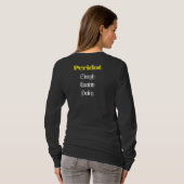 Pierre de naissance de Peridot - T-shirt août (Dos entier)