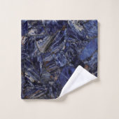 Pierre de Sodalite Bleue (Gant de toilette)