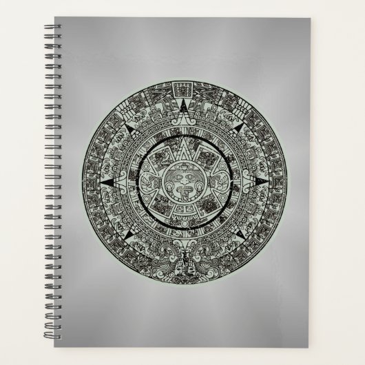 Pierre de soleil aztèque mexicaine Calendrier maya (Devant)