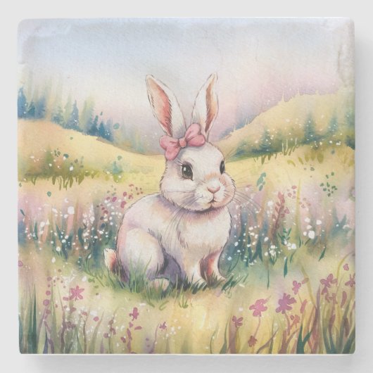 Pierre Dessous-de-verre en pierre. (Devant)