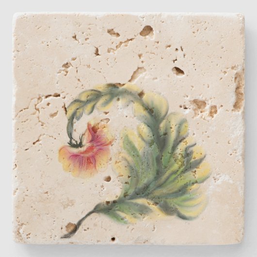 Pierre Dessous-de-verre en pierre. (Devant)