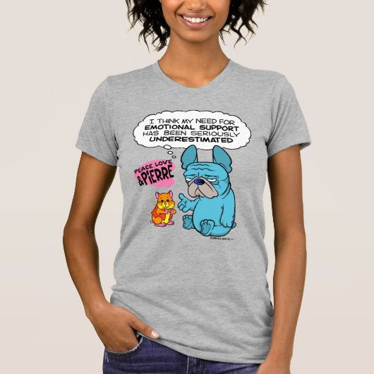 Pierre et Abbé Slogan T-Shirt (Devant)