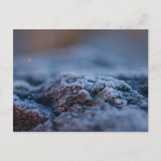 Pierre gelée dans la soirée Carte postale CC0298 (Devant)