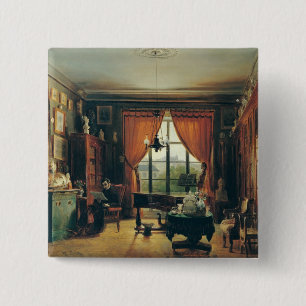 Pierre-Joseph-Guillaume Zimmermann Vierkante Button 5,1 Cm