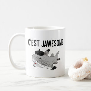 Pierre la tasse de requin (main droite)