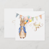 Pierre le lapin Merci (Devant / Derrière)