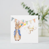 Pierre le lapin Merci (Debout devant)