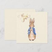 Pierre le lapin Merci (Devant / Derrière)