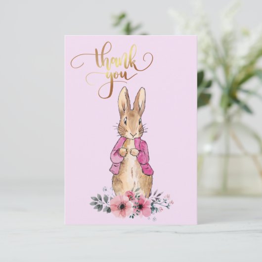 Pierre le lapin Merci (Debout devant)