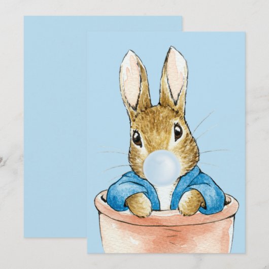 Pierre le lapin Merci (Devant / Derrière)