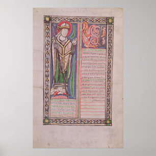 Pierre Lombard bisschop van Parijs Poster