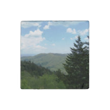 Magnet de montagne en marbre décoratif primé