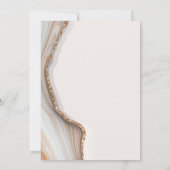 Pierre Marbre Agate Lingerie Douche Invitation (Dos)