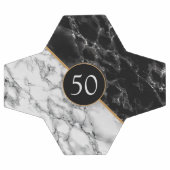 Pierre noire et Marbre blanc - Ajouter votre âge / (Plat)