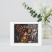 Pierre Paul Rubens #59 - Carte postale d'art fin (Debout devant)