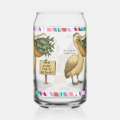 Pierre pelican's brilliant beak blikvorm glas (Rechts)