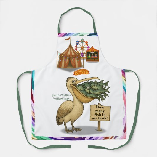 Pierre pelican's brilliant beak schort (Voorkant)