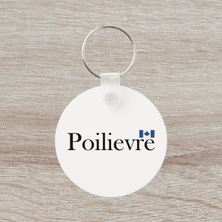 Pierre Poilievre Officiële Canadese vlag Sleutelhanger