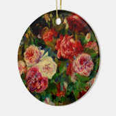 Pierre Renoir beroemd schilderij, Rozen, Keramisch Ornament (Links)
