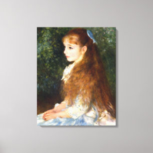 Pierre Renoir - Irene Cahen d Anvers Canvas Afdruk
