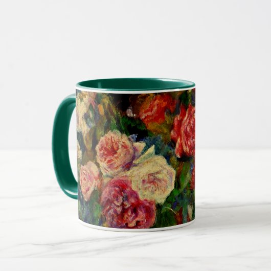 Pierre Renoir schilderij, Rozen Mok (Voorkant links)