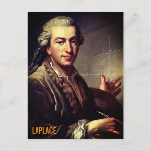Pierre-Simon Laplace Briefkaart