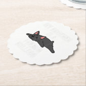 Pierre sous-verre amateur de Bouledogue français|  (Incliné)