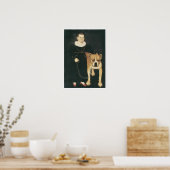 Pierrepont Edward Lacey en Zijne hond, Pistool, 18 Poster (Keuken)