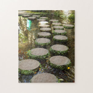 Pierres à pas Puzzle photo avec boîte cadeau