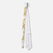 Pierres blanches en or pour hommes costume cravate (Dos)