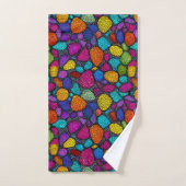 Pierres colorées abstraites (Serviette à main)