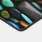 Pierres Colorées - Tapis de Bureau (Coin)