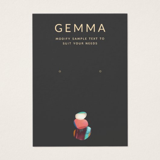 Pierres d'aquarelle artistique portant la carte d' (Devant)