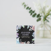 Pierres d'aquarelle - cristaux carte de visite (Debout devant)