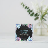 Pierres d'aquarelle - cristaux carte de visite (Debout devant)