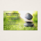 Pierres empilées en herbe (Devant)