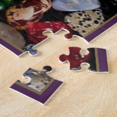 Pierres Gem Colorées Jigsaw Puzzle (Côté)