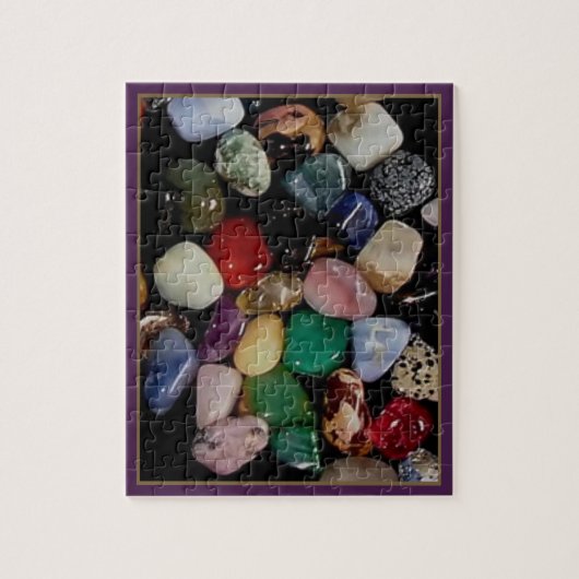 Pierres Gem Colorées Jigsaw Puzzle (Vertical)
