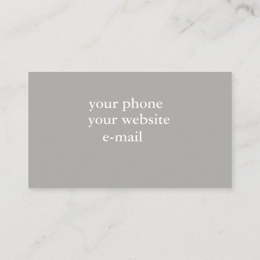 Pierres Photographie Abstrait Carte de visite de l (Dos)