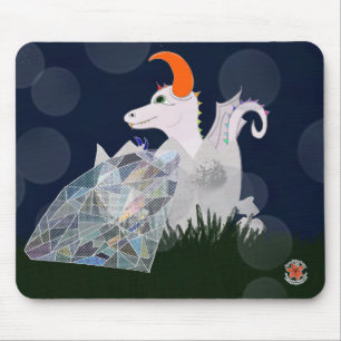Pierres précieuses et Dragons Tapis de souris d'av