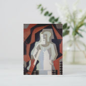 Pierrot, 1919 briefkaart (Staand voorkant)